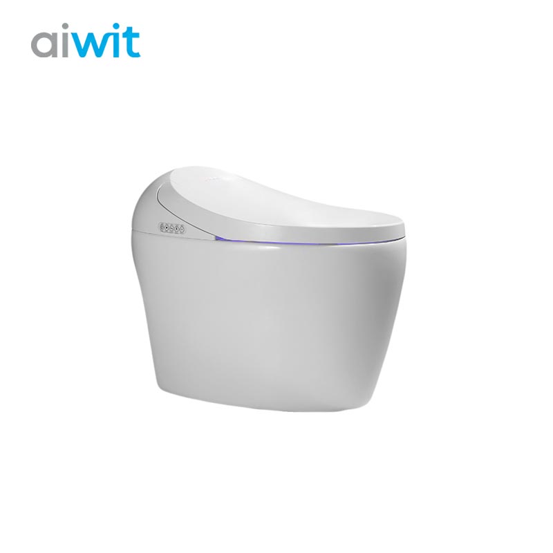 Impulse Toilet | CE Certified | Flushing after off seat | Soft Night Light | Aiwit