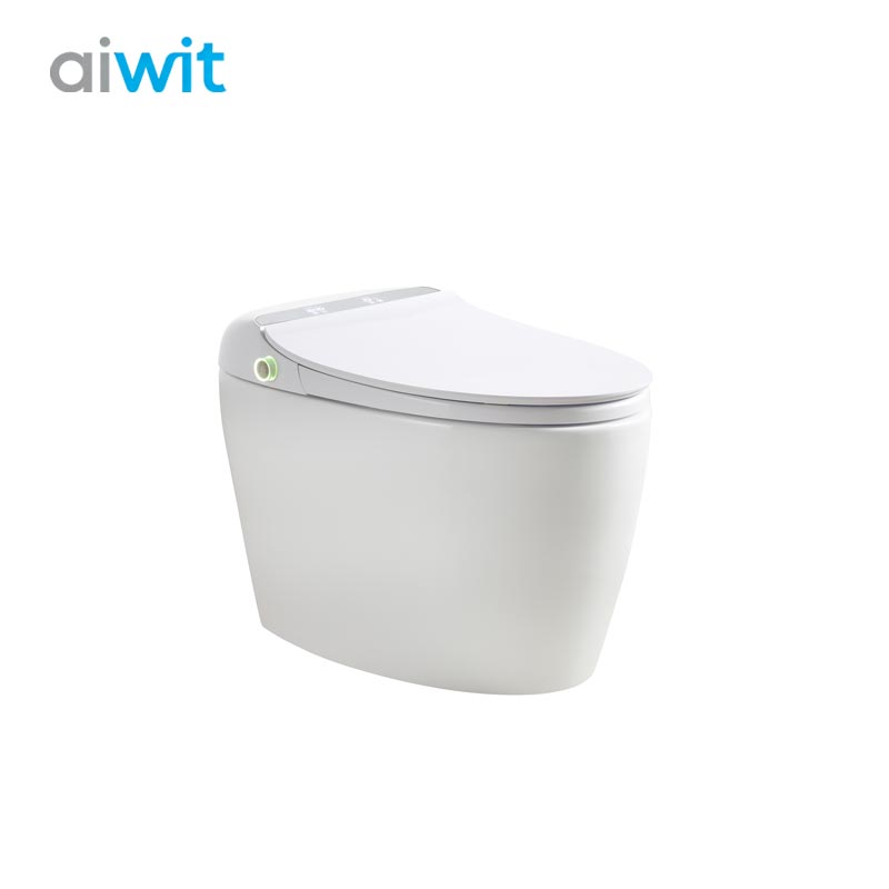 Smart Toilet with Auto cover & Night Light – Eco-Friendly